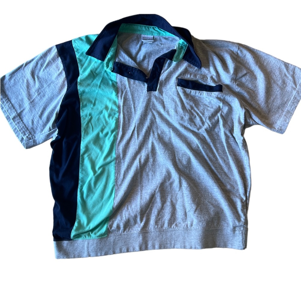 Vintage Skater Grunge collared T-shirt